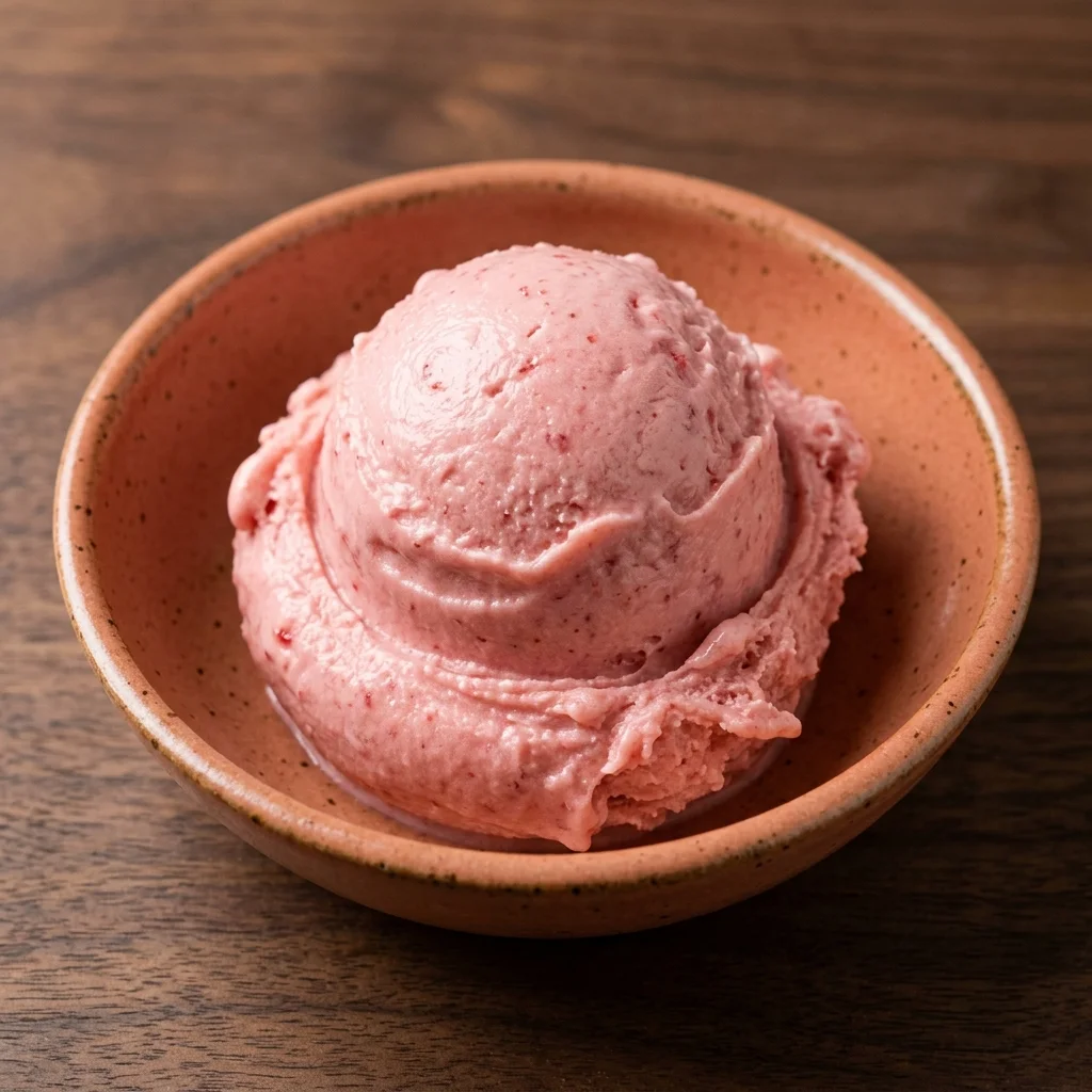 Vegan Strawberry Ice Cream