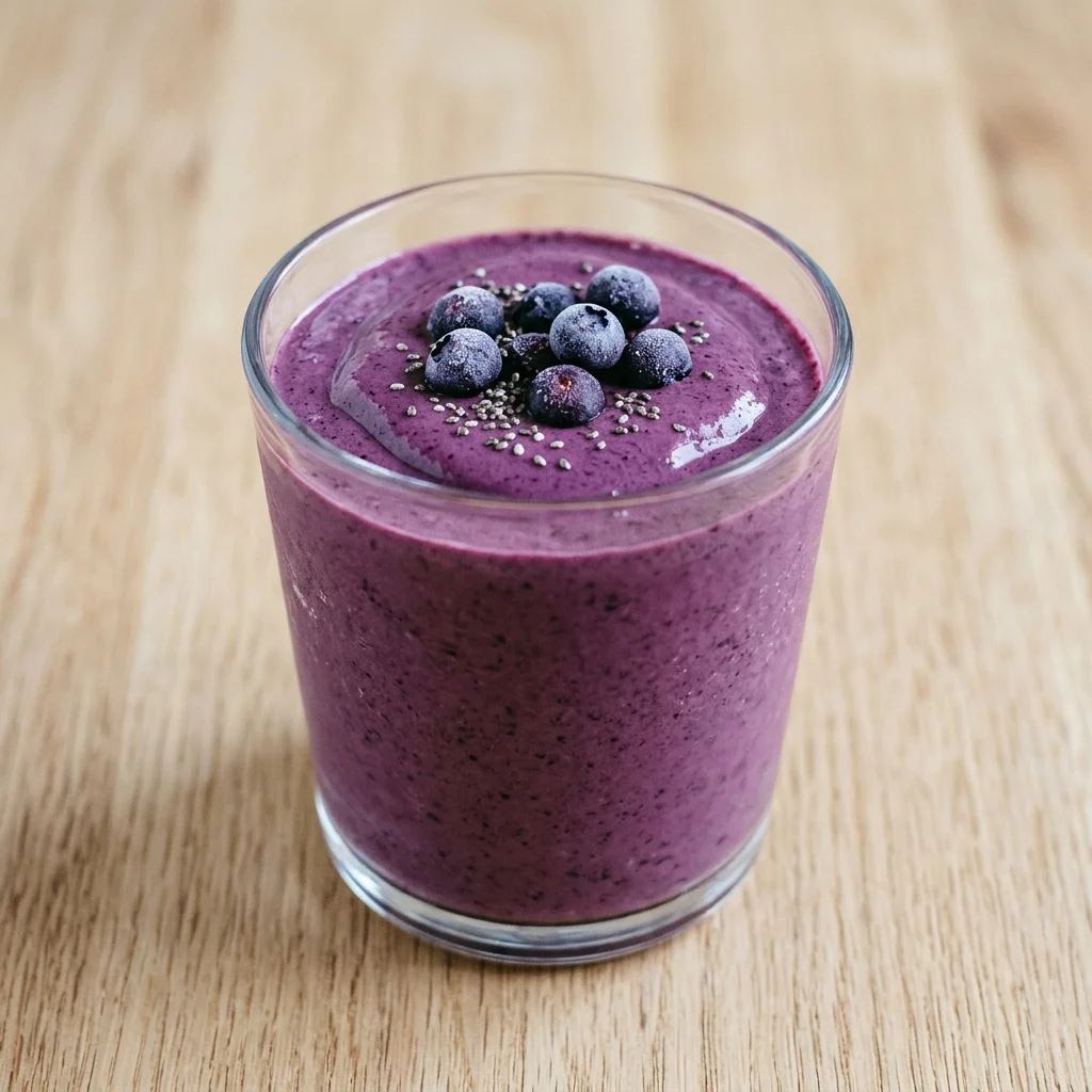 Vegan Blueberry Smoothie