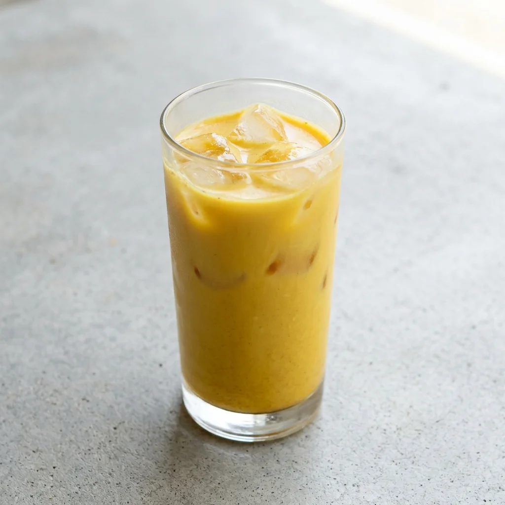 Vegan Iced Golden Milk