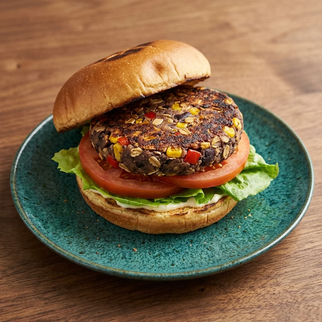 Vegan Black Bean Burger