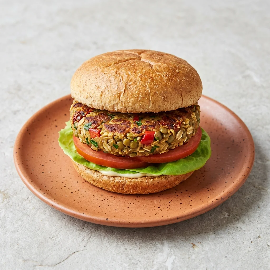 Vegan Lentil Burger