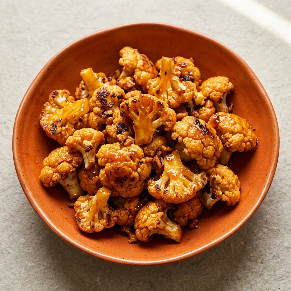 Vegan Buffalo Cauliflower