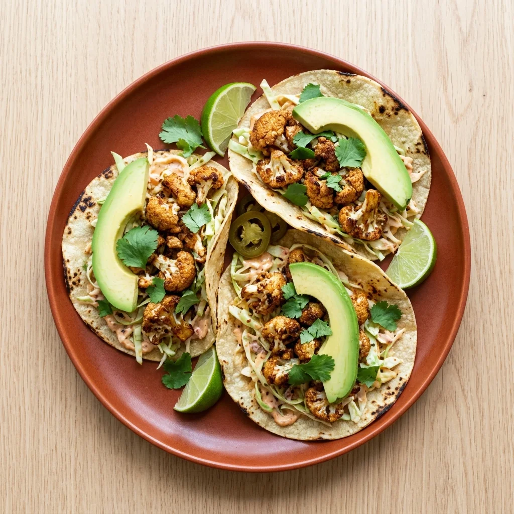 Vegan Cauliflower Tacos