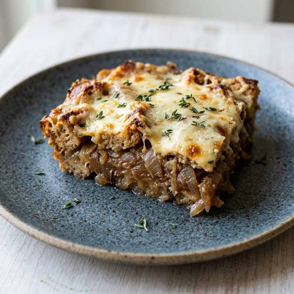 Vegan French Onion Soup Casserole