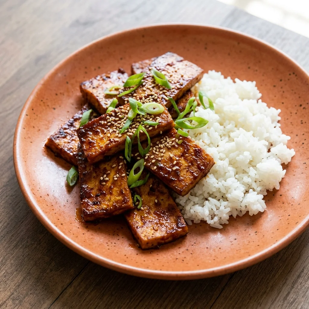 Vegan Korean Tofu Bulgogi