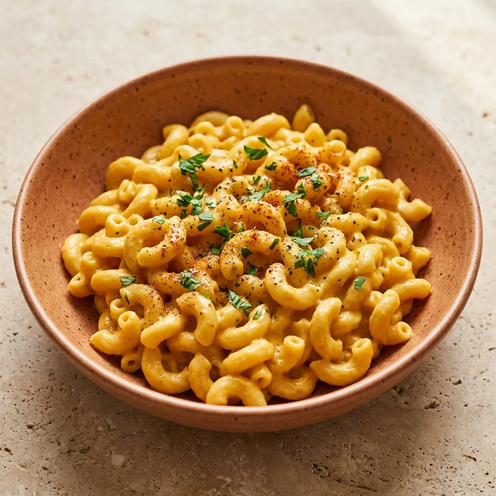 Vegan Cashew Mac and Cheese