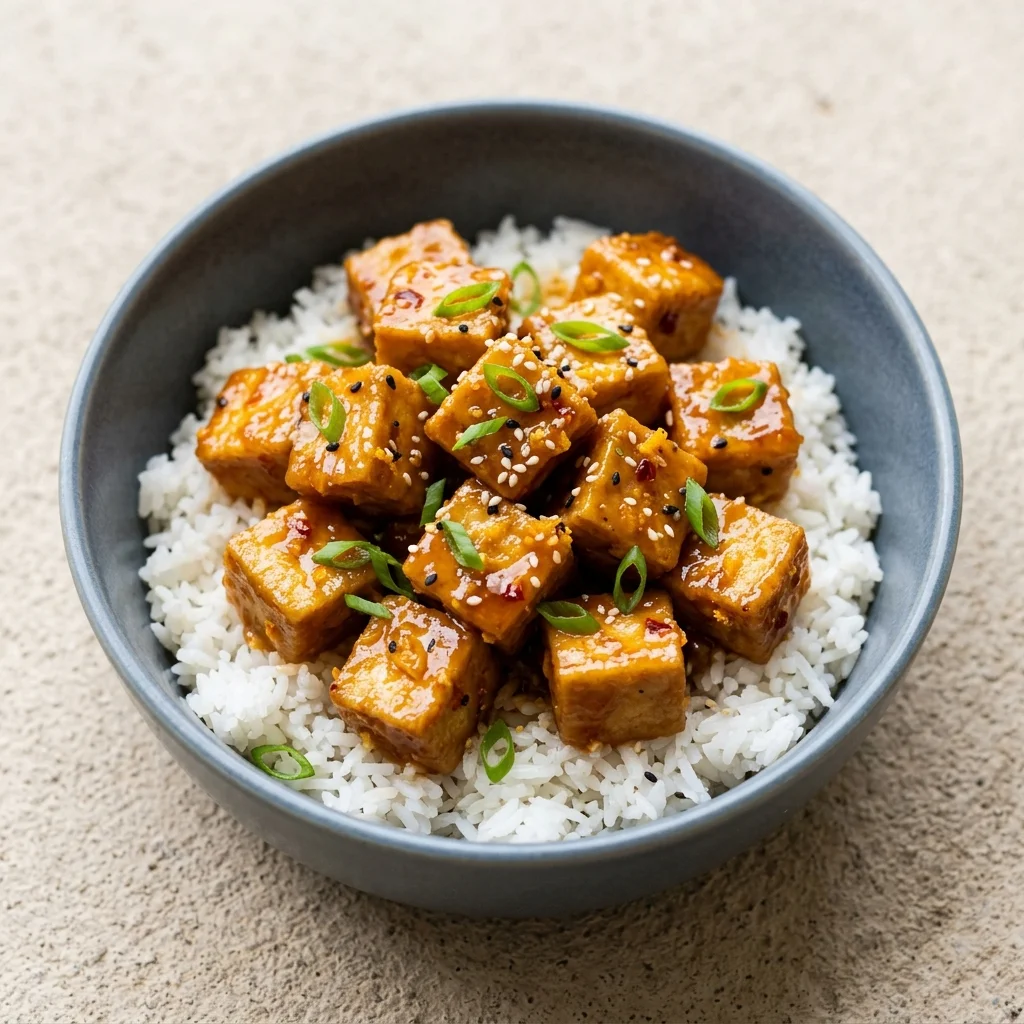 Vegan Orange Tofu