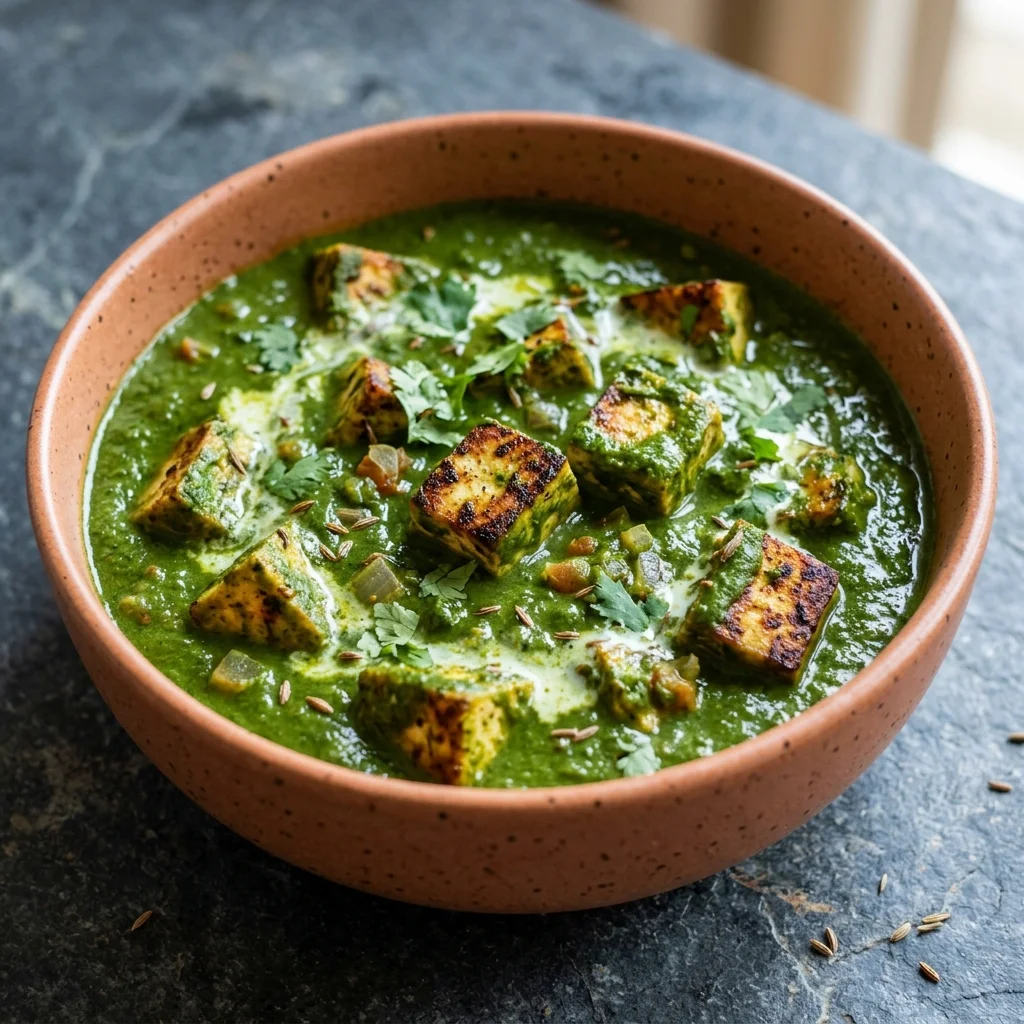 Vegan Palak Tofu
