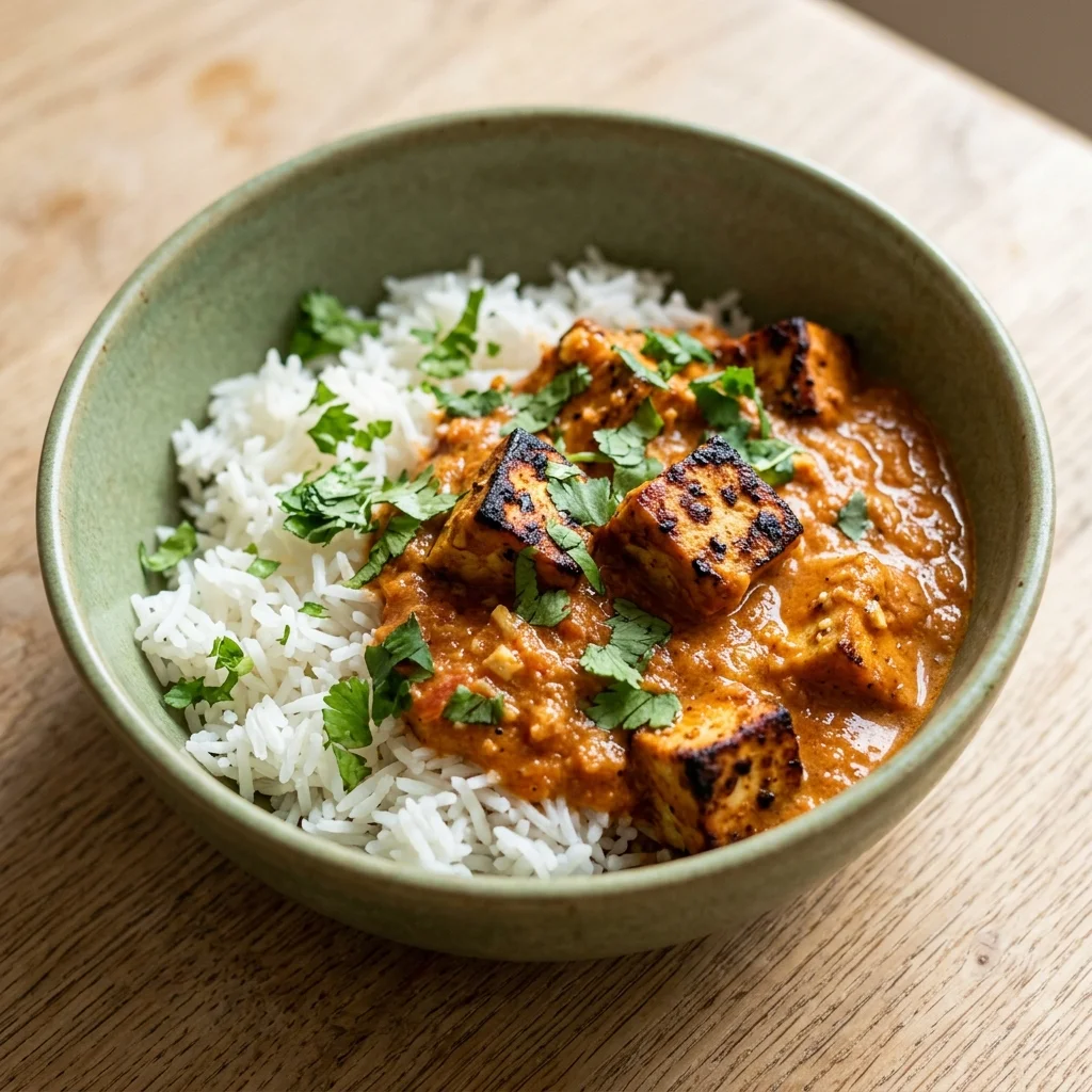 Vegan Tofu Tikka Masala