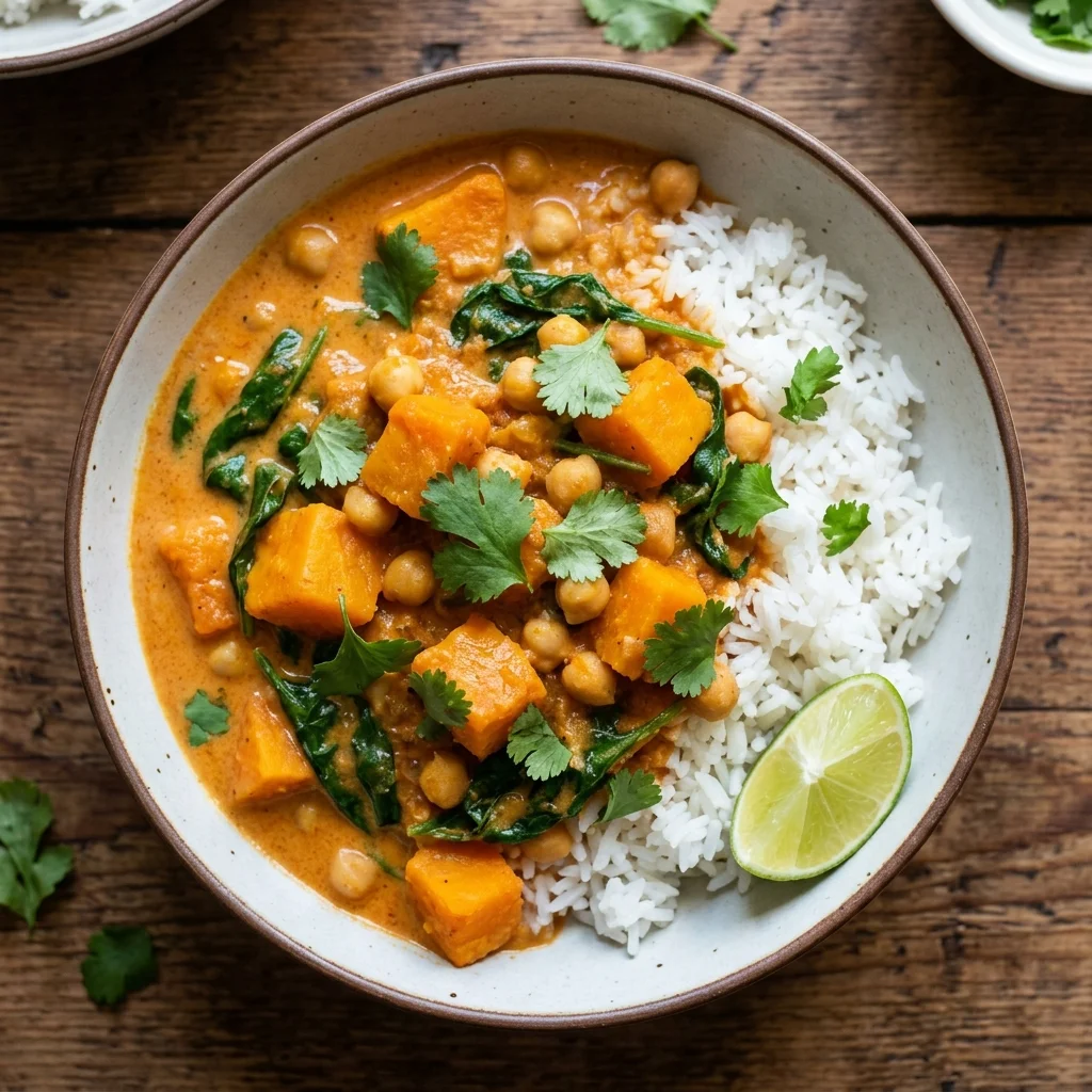 Vegan Pumpkin Red Curry