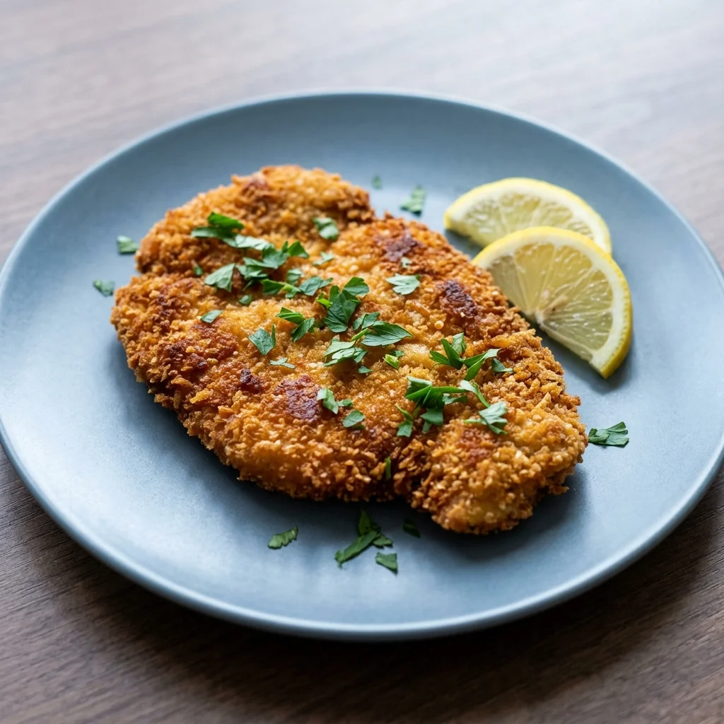 Vegan Seitan Schnitzel