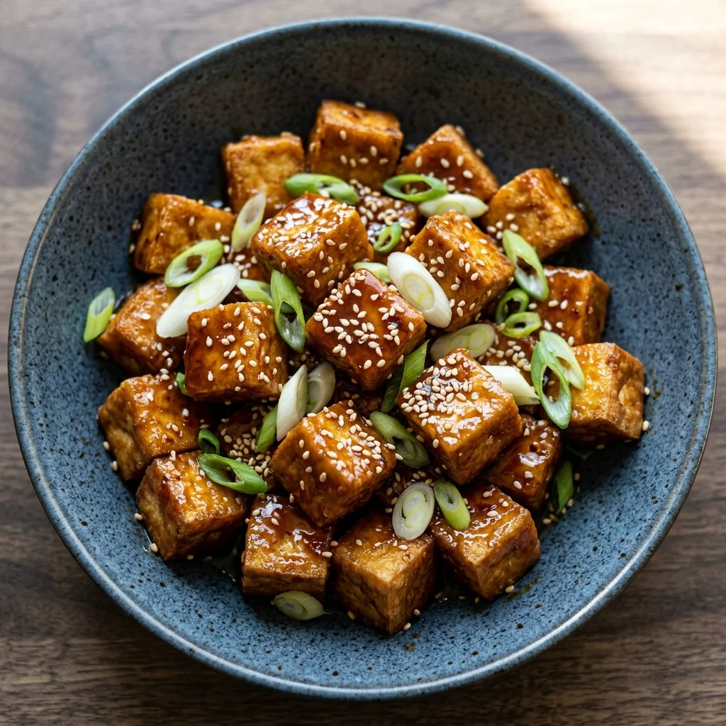 Vegan Sesame Tofu