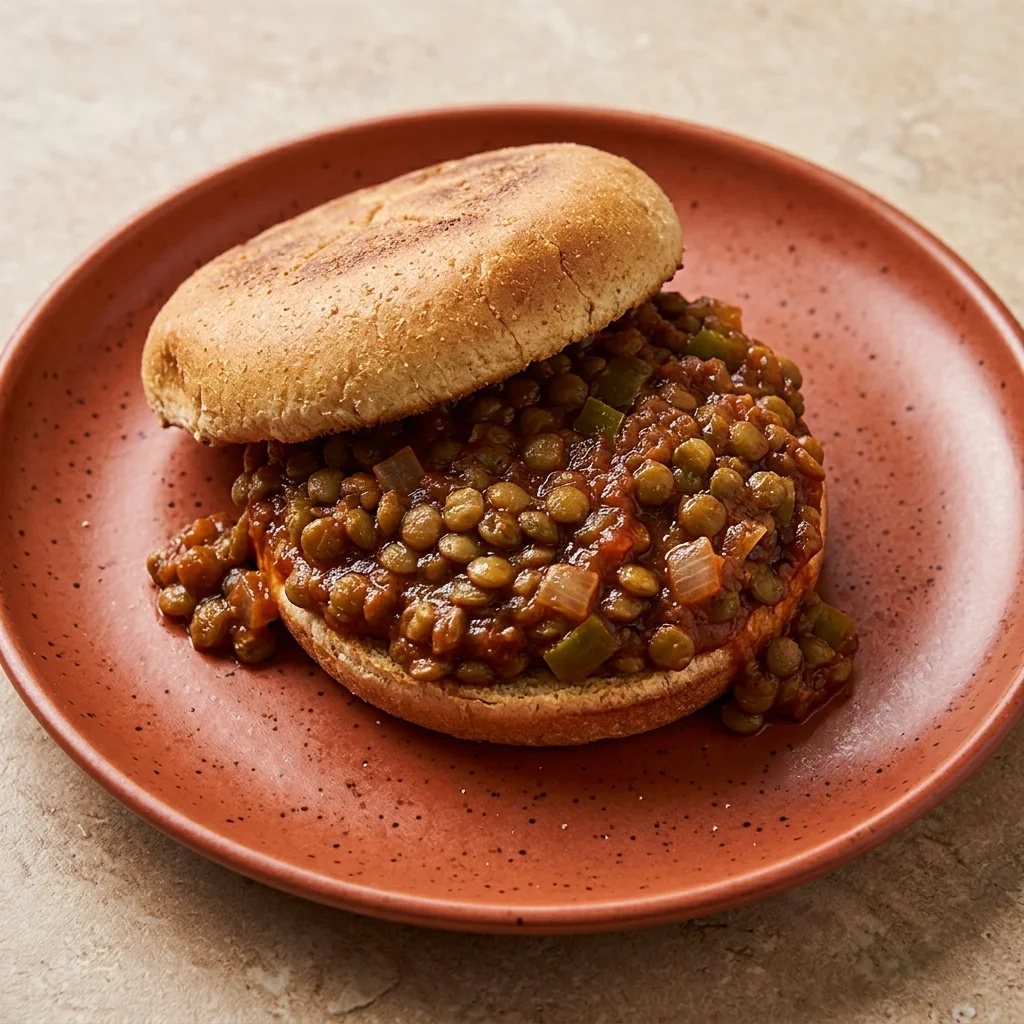 Vegan Lentil Sloppy Joes
