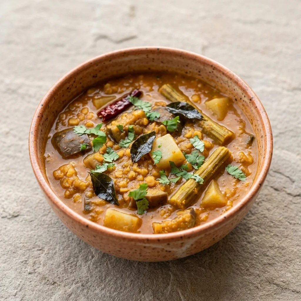 Vegan South Indian Sambar