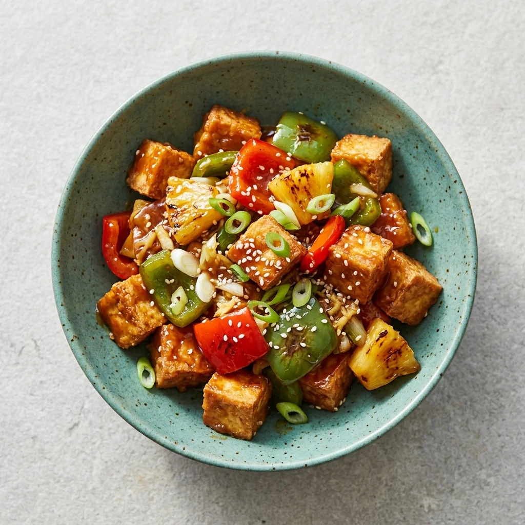 Vegan Sweet and Sour Tofu