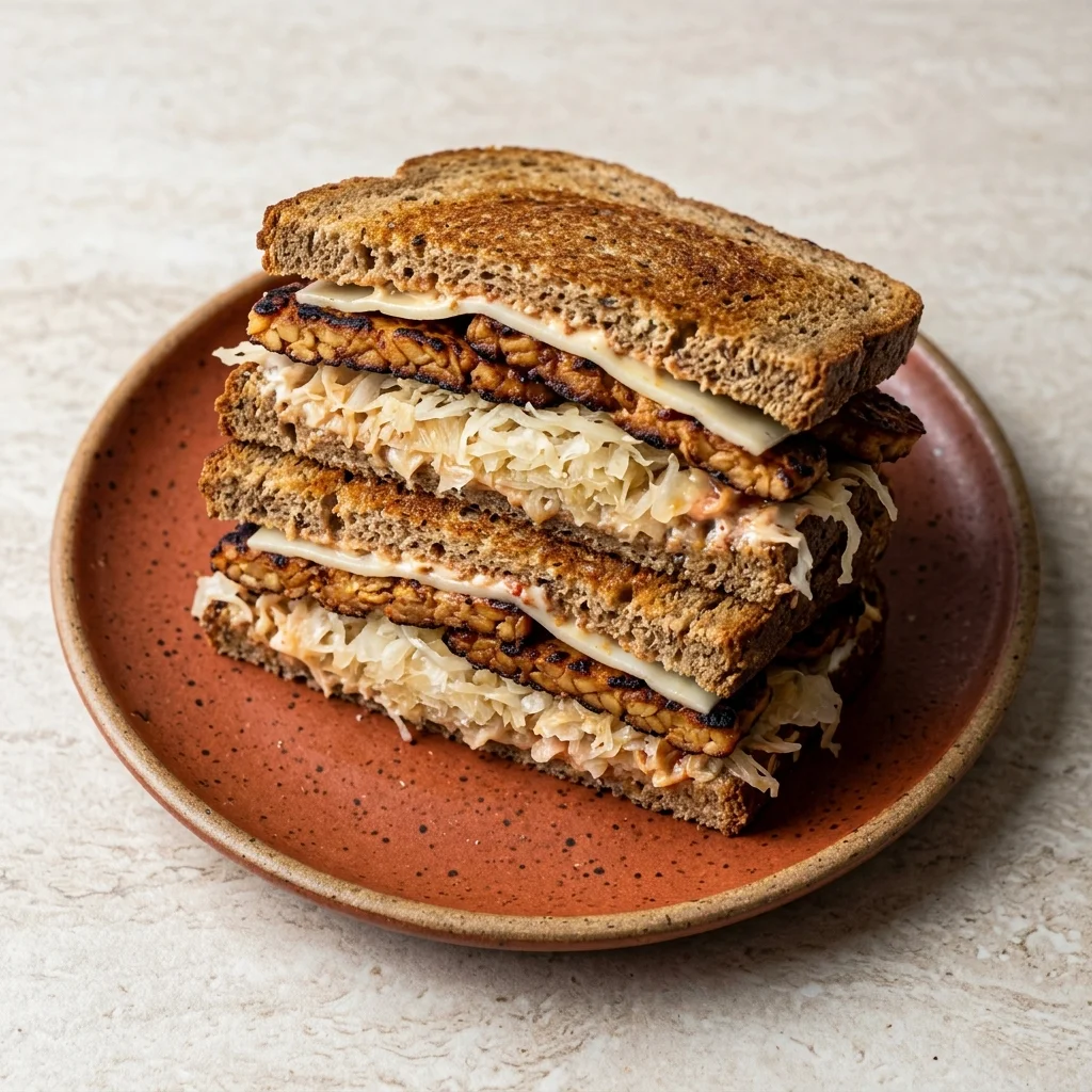 Vegan Tempeh Reuben