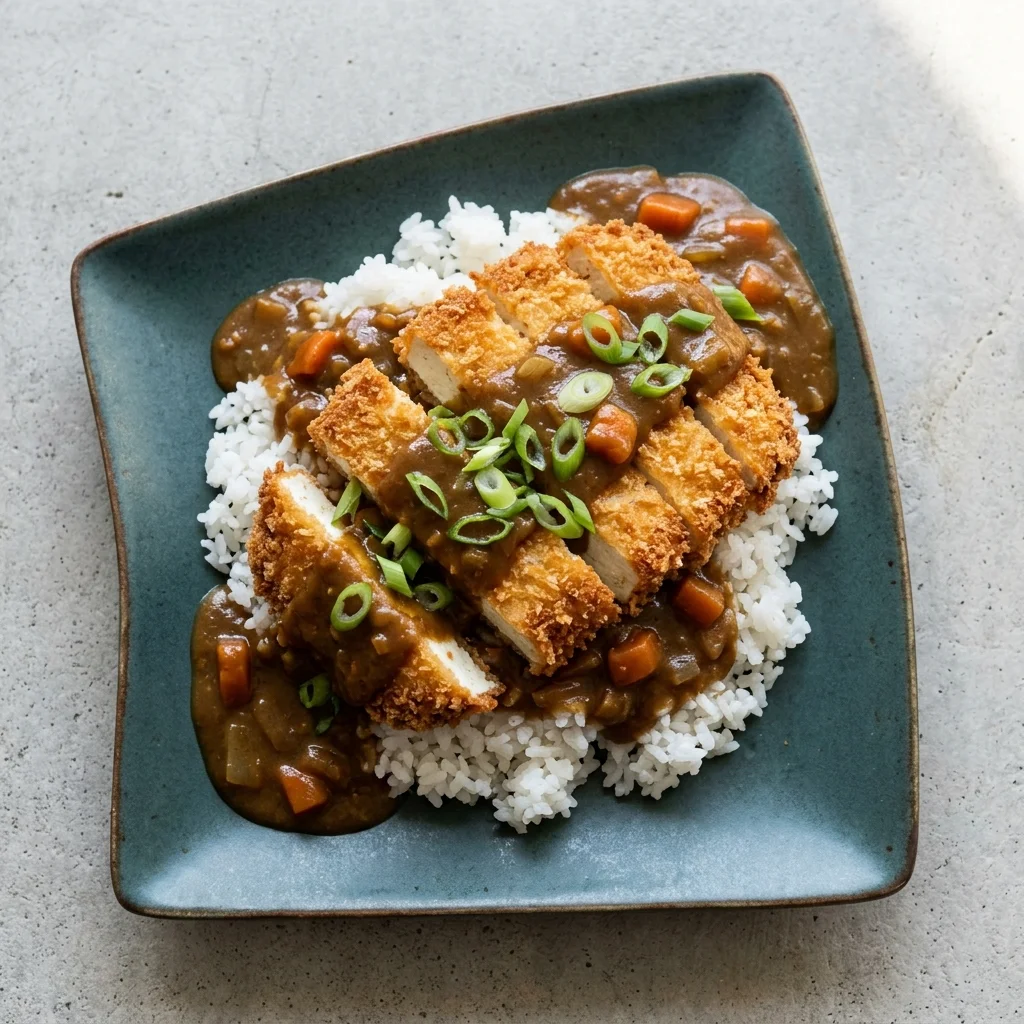 Vegan Tofu Katsu Curry