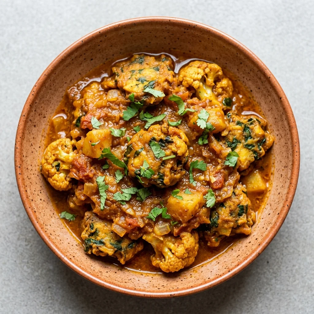 Vegan Vegetable Pakora Curry