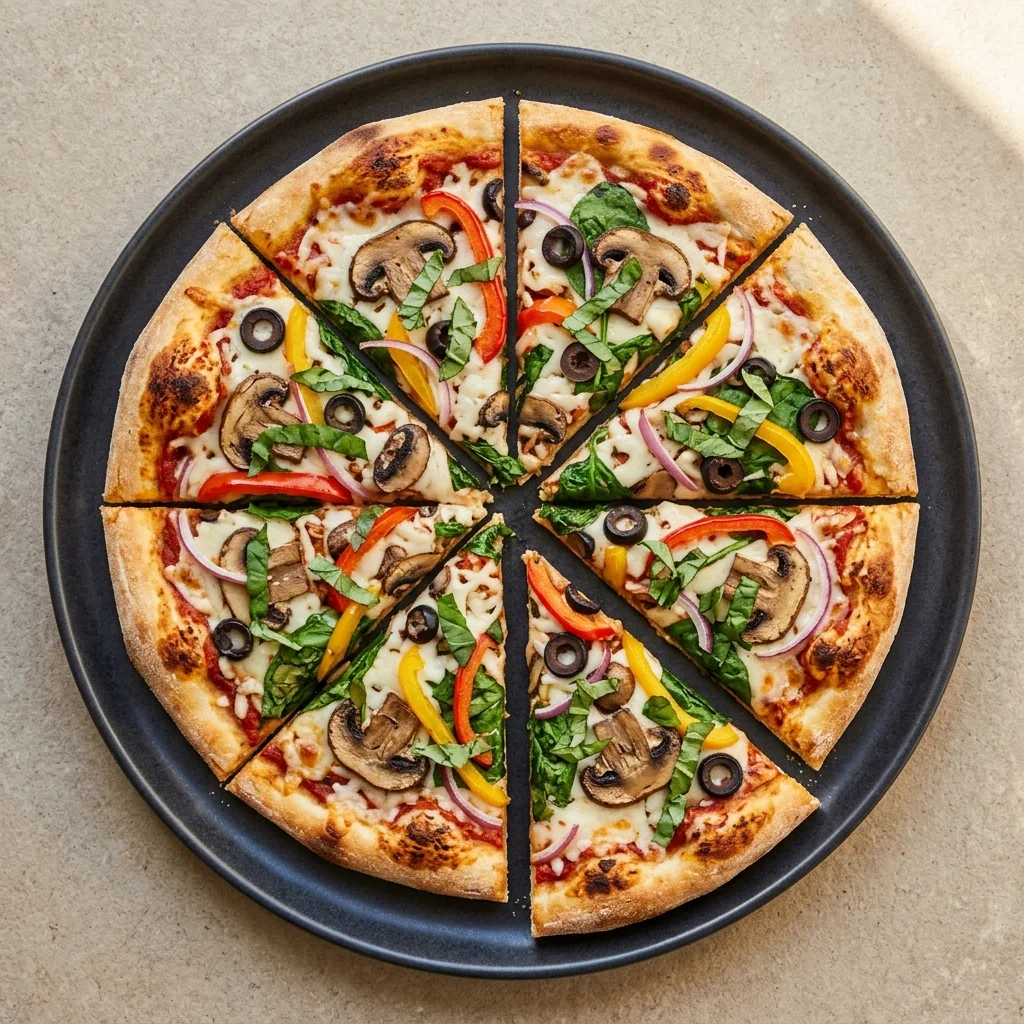 Vegan Veggie Supreme Pizza