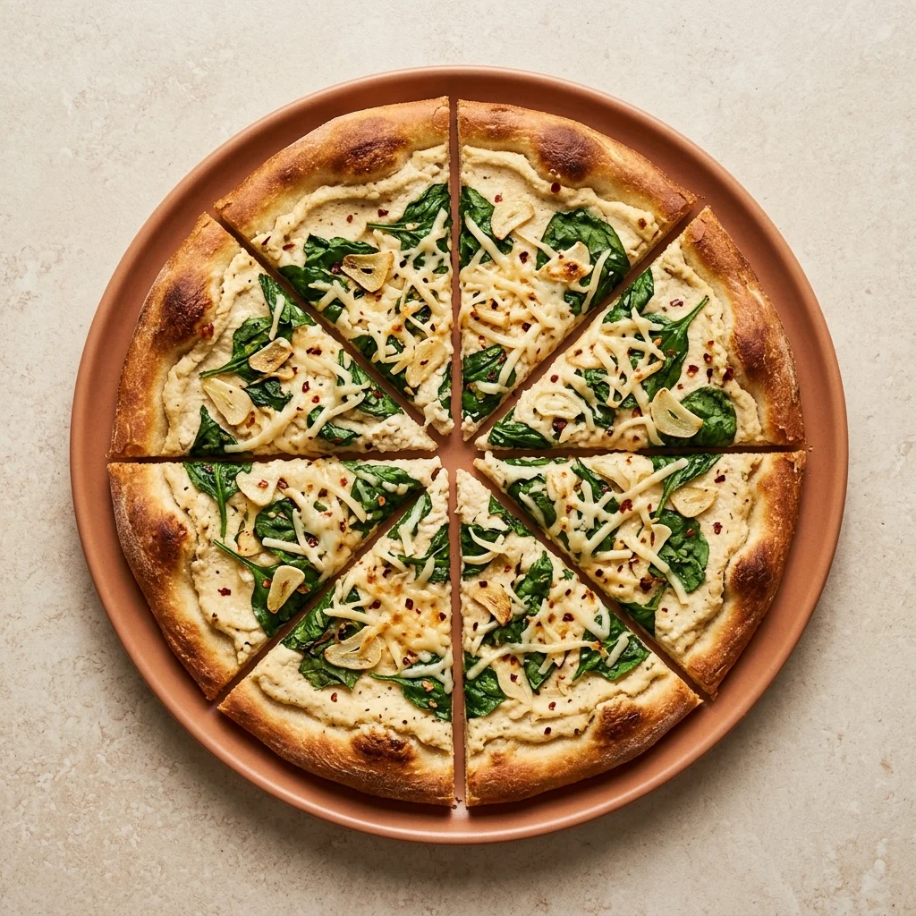 Vegan White Pizza