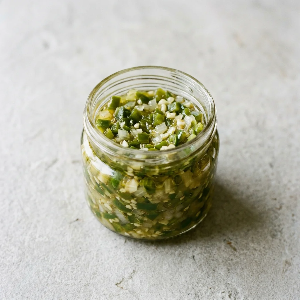 Vegan Jalapeño Relish