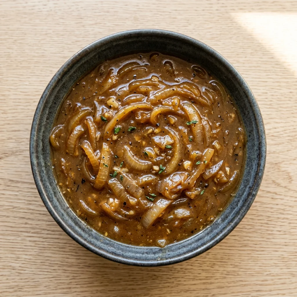 Vegan Caramelized Onion Gravy
