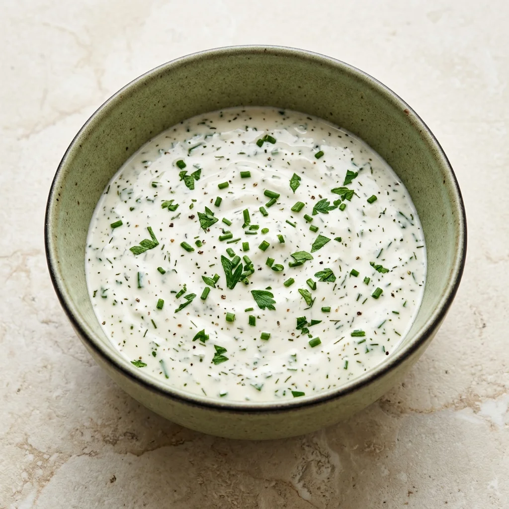 Vegan Chive Ranch Dressing