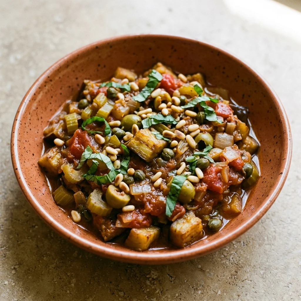 Vegan Eggplant Caponata