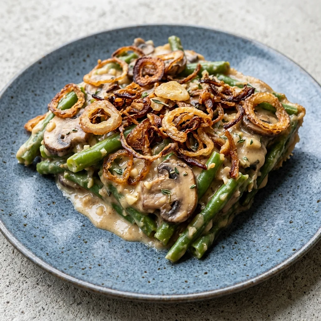 Vegan Green Bean Casserole