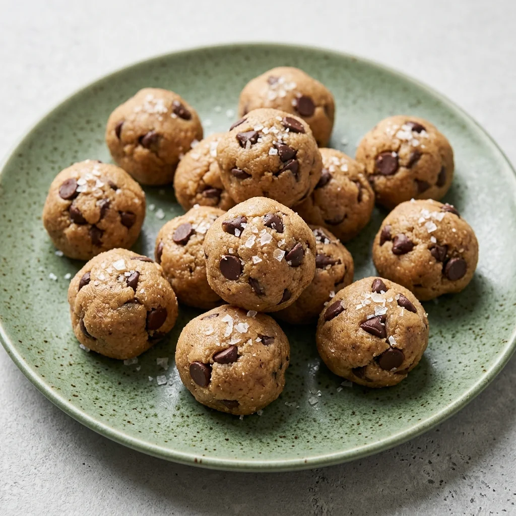 Vegan Chocolate Chip Cookie Dough Bites