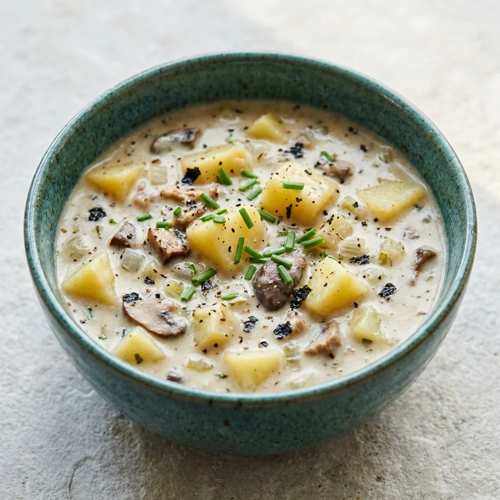 Vegan Mushroom Chowder