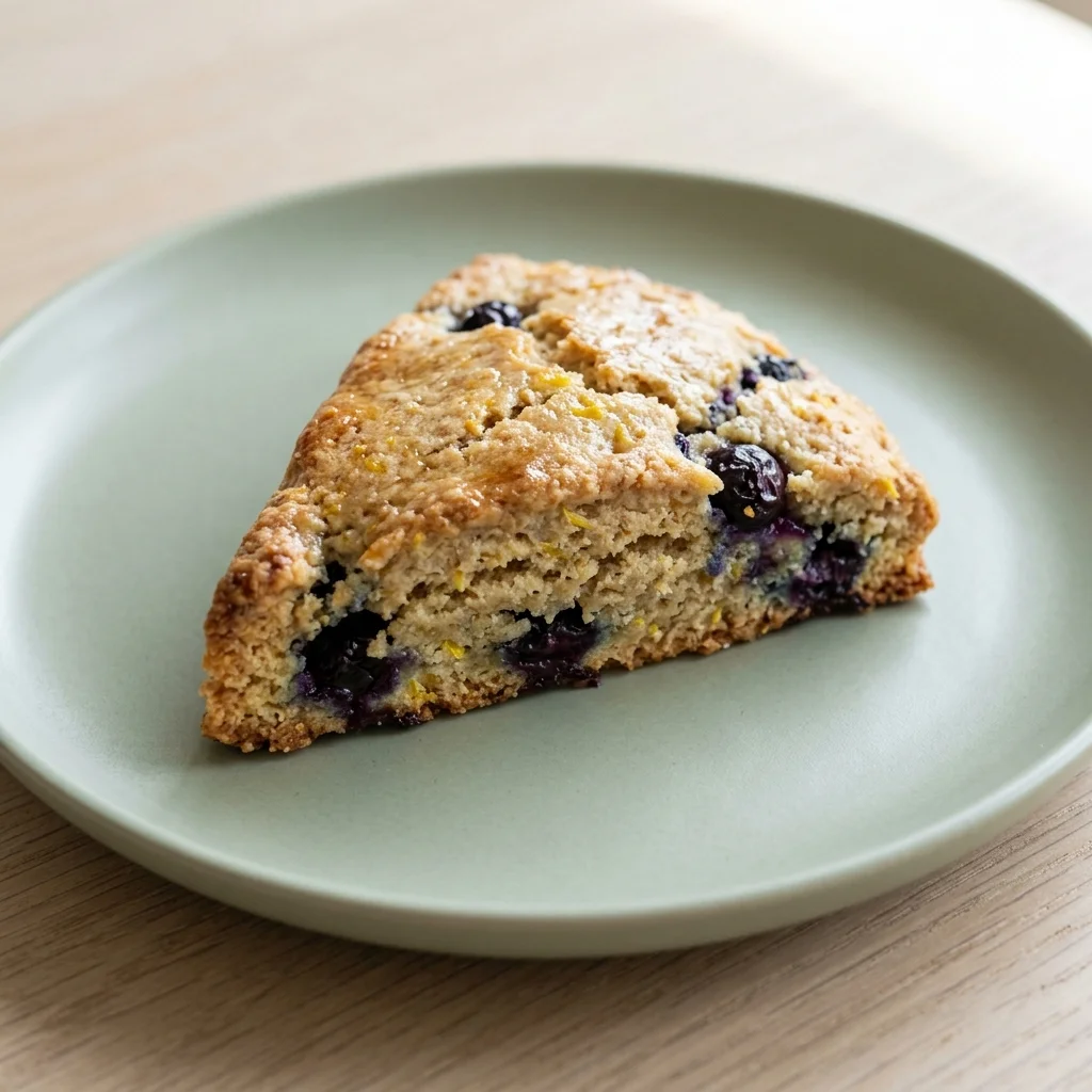 Lemon Blueberry Almond Flour Scones