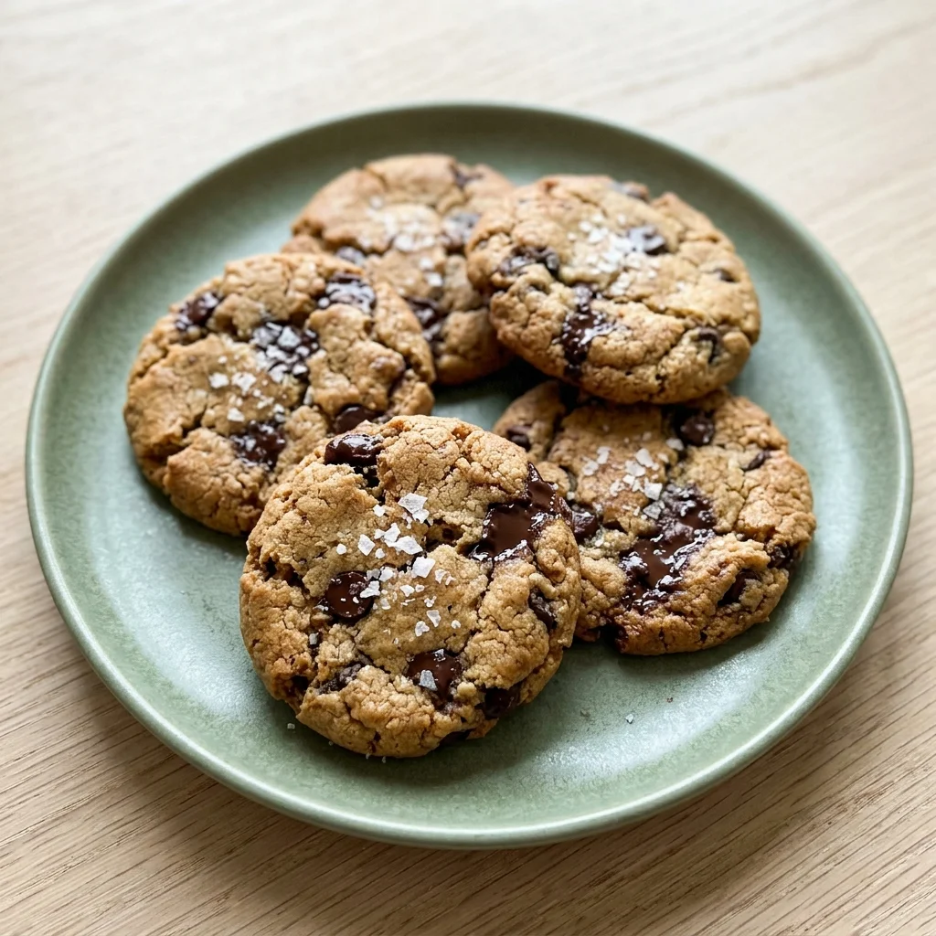 Almond Flour Chocolate Chip Cookies