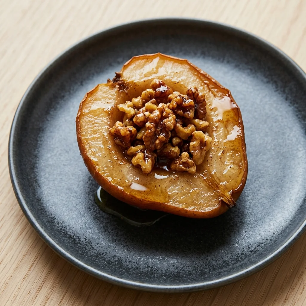 Baked Pears with Honey and Walnuts