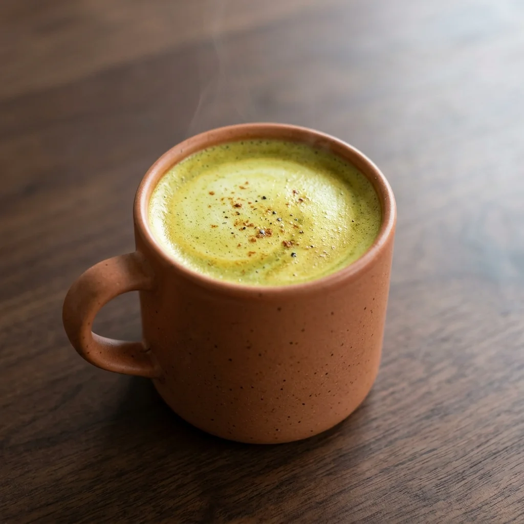 Turmeric Matcha Latte