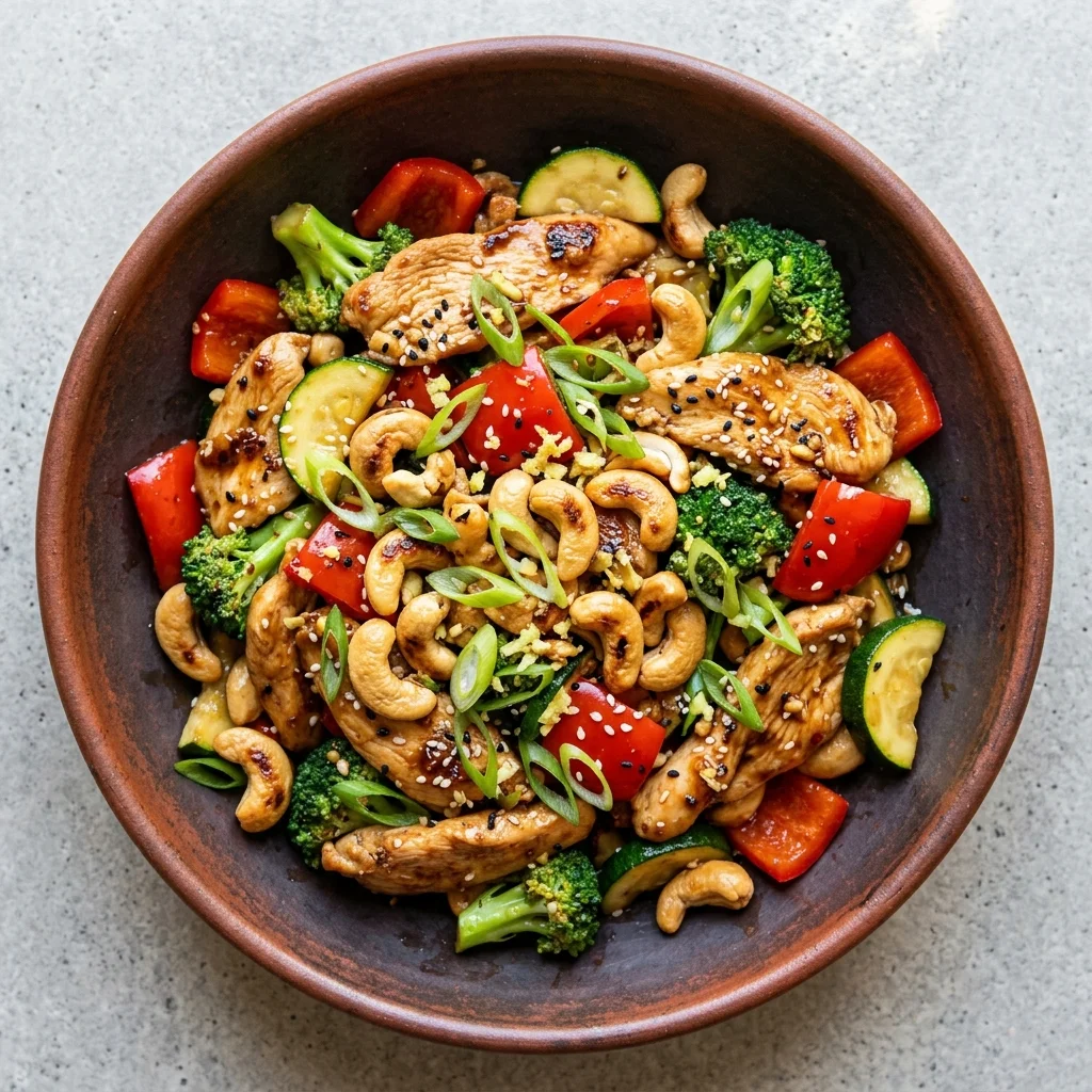 Cashew Chicken Stir-Fry
