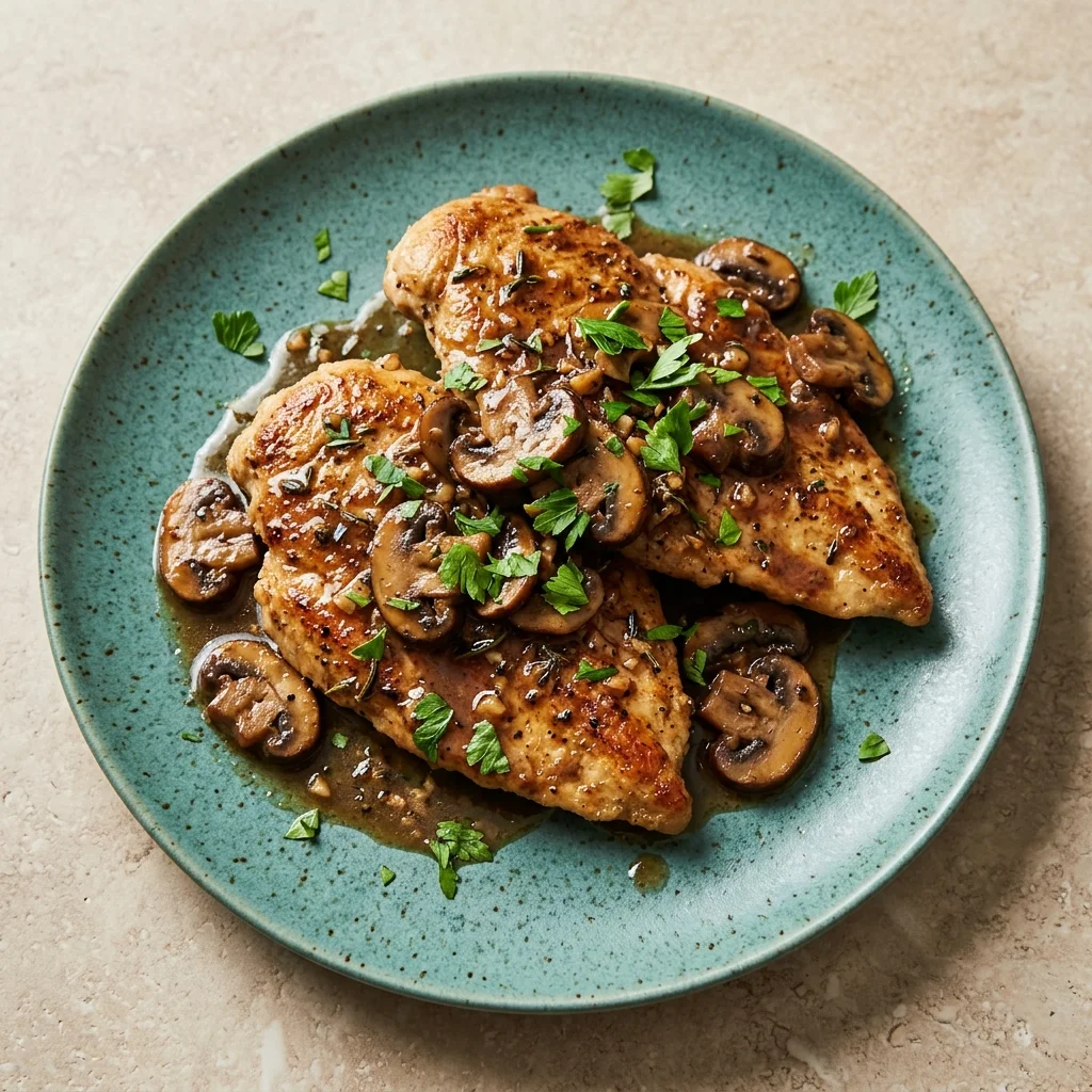 Chicken Marsala with Mushrooms