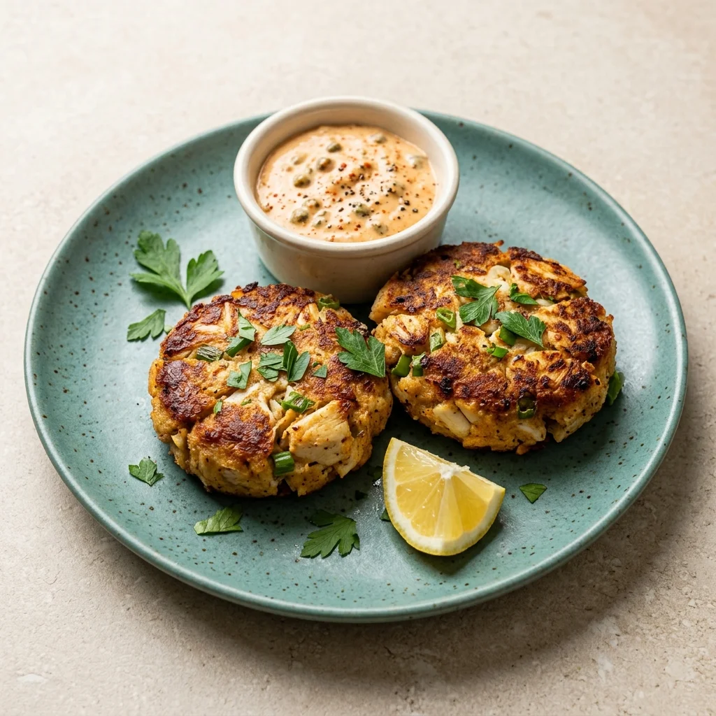 Crab Cakes with Dijon Remoulade