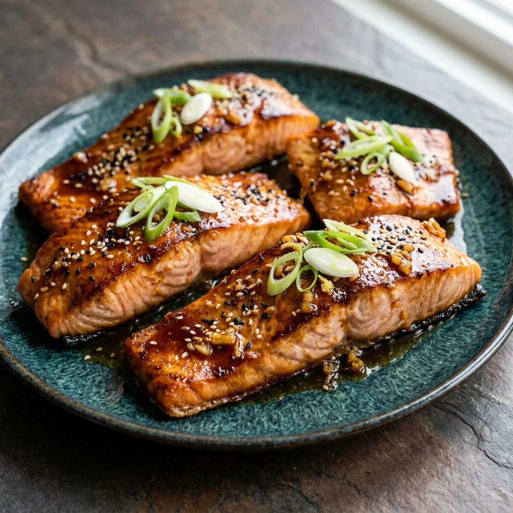 Ginger Glazed Salmon