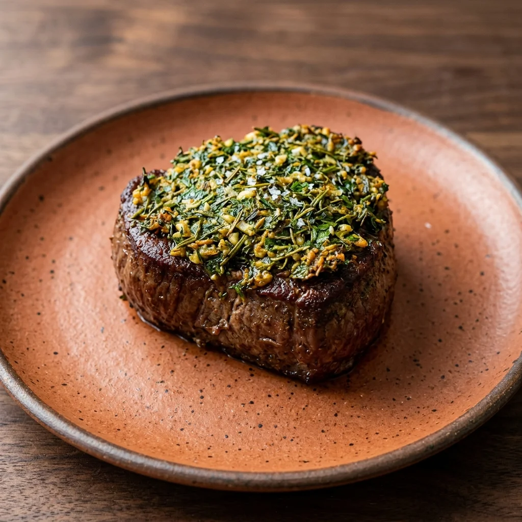 Herb-Crusted Filet Mignon