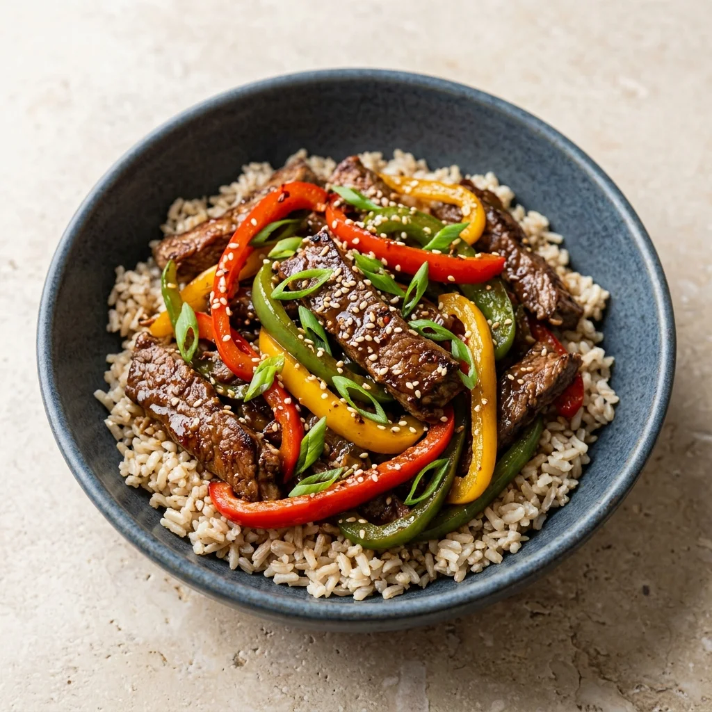 Pepper Steak Stir-Fry