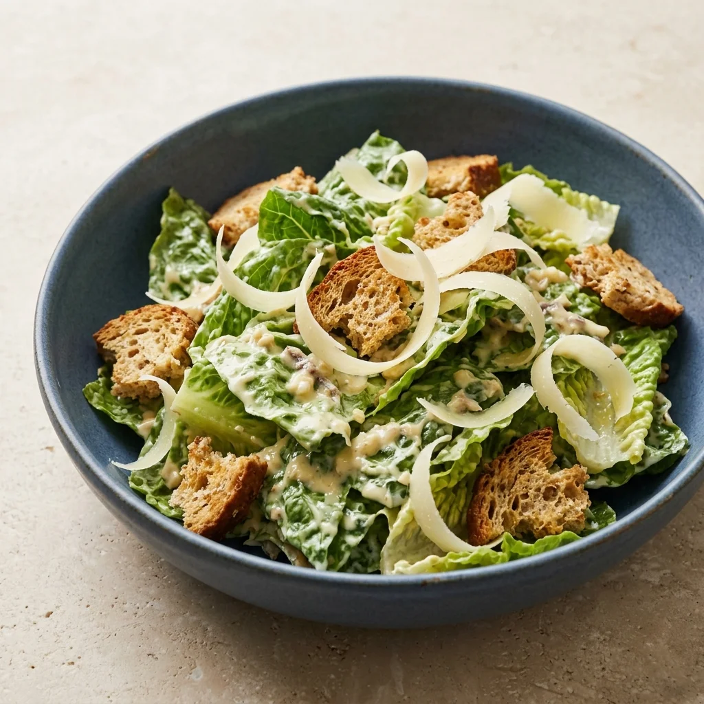 Caesar Salad with Anchovies