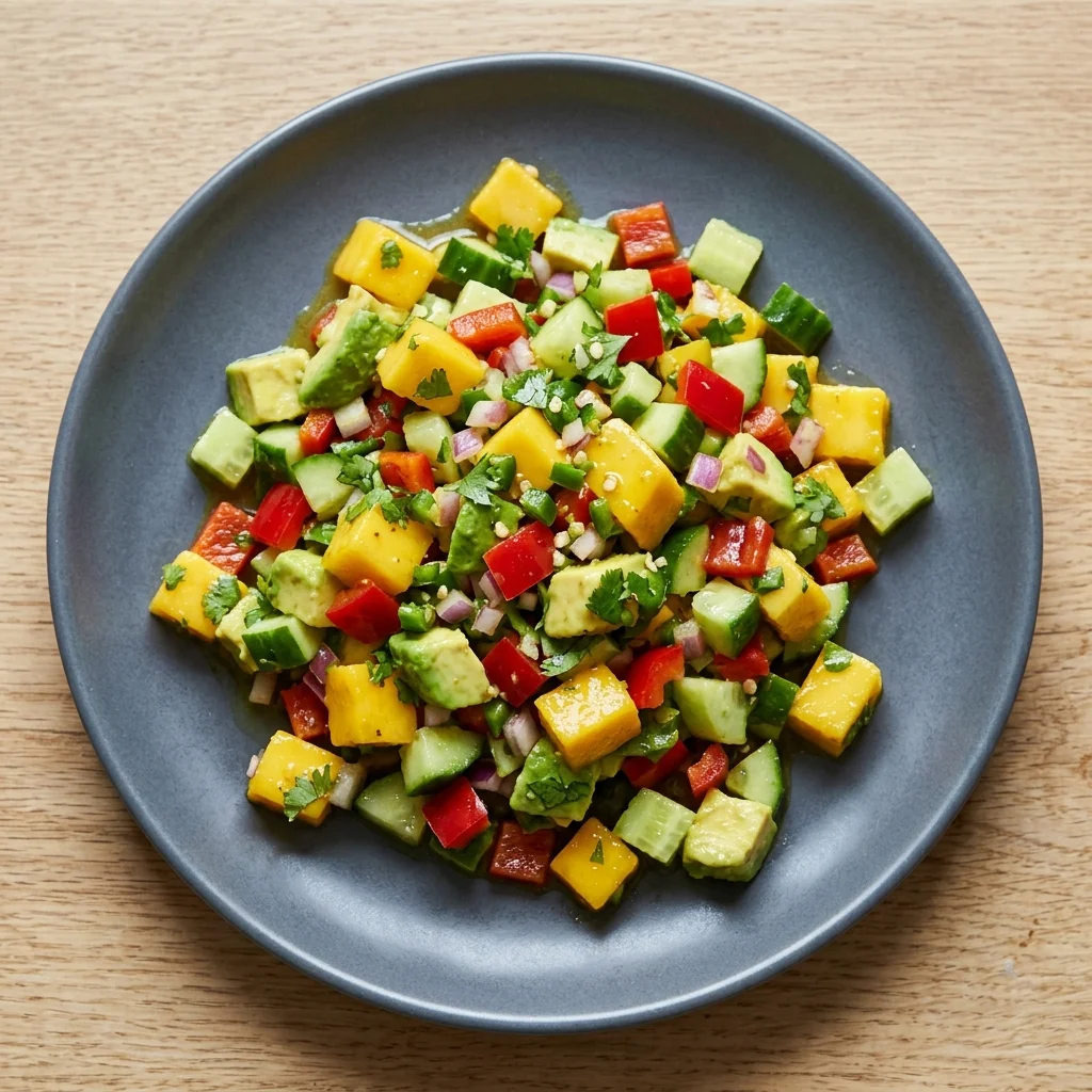 Mango Avocado Salsa Salad