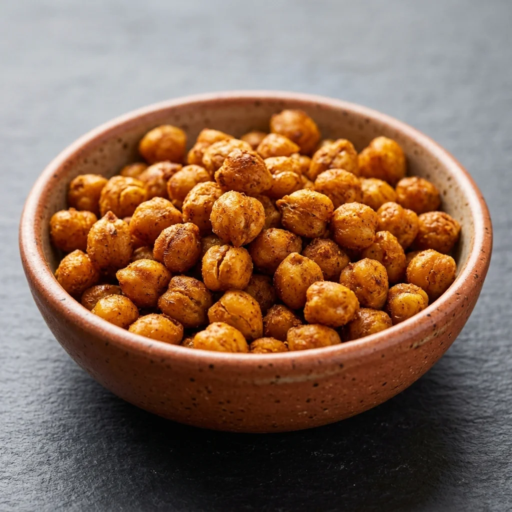 Spicy Roasted Chickpeas
