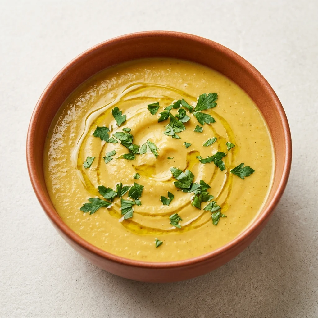 Roasted Cauliflower & Garlic Soup