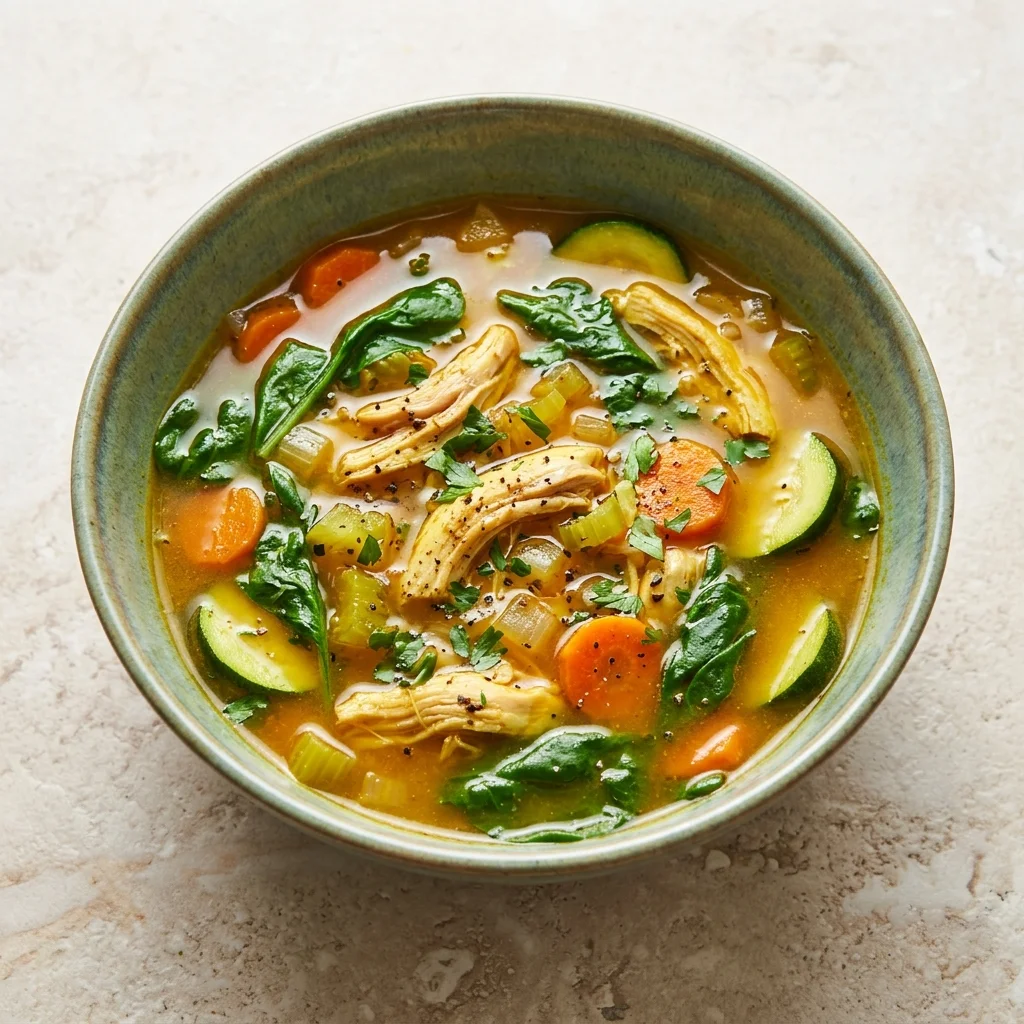 Turmeric Chicken and Vegetable Soup