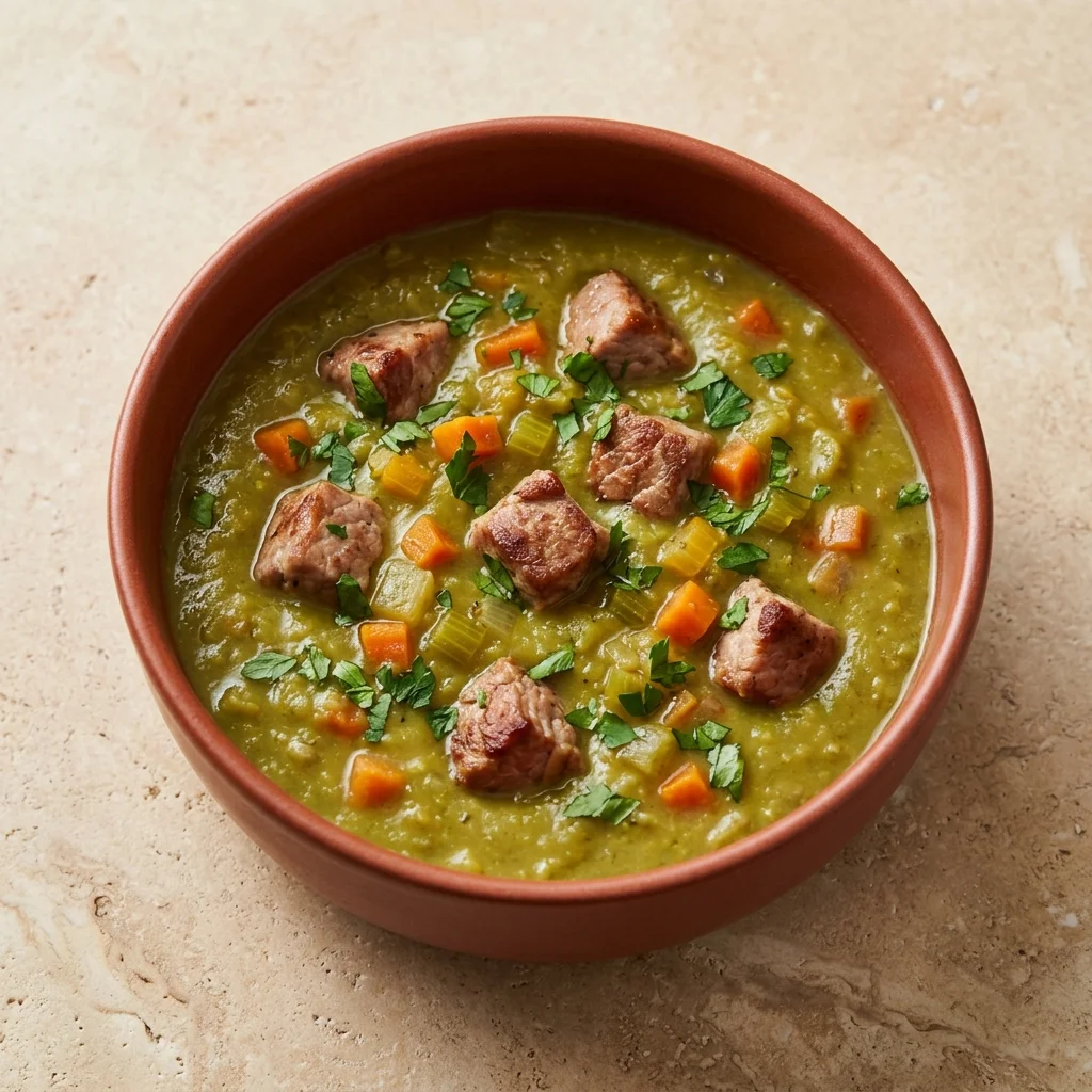 Split Pea Soup with Fresh Pork