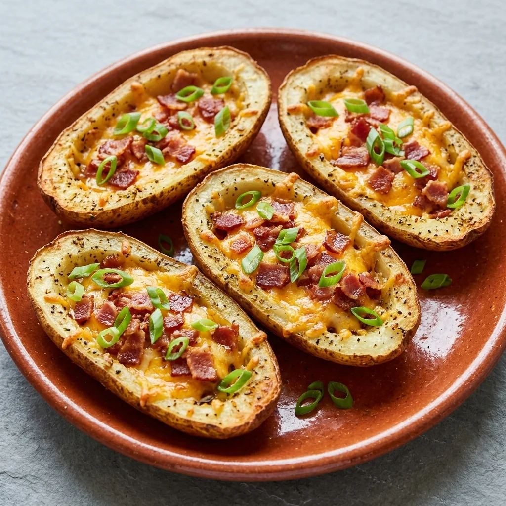 Italian Herb Potato Skins