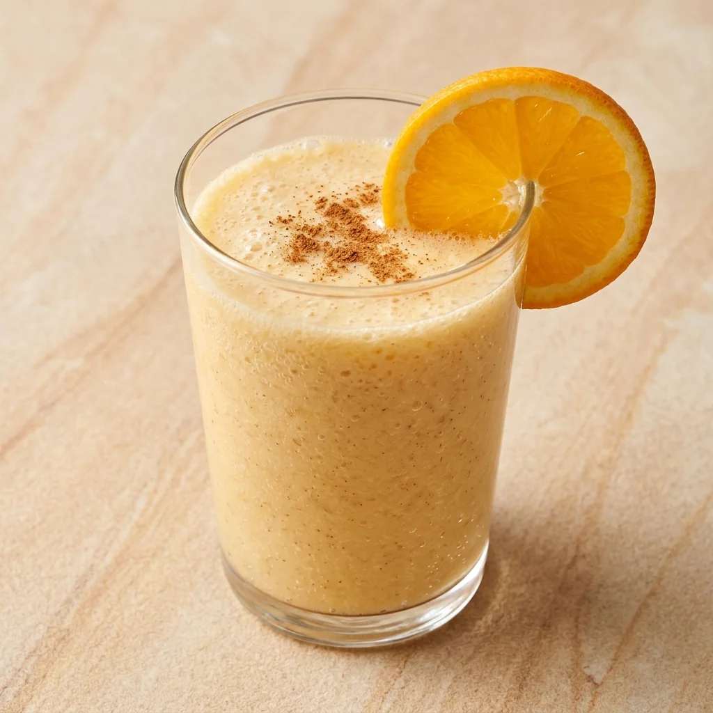 Sparkling Orange Cinnamon Smoothie