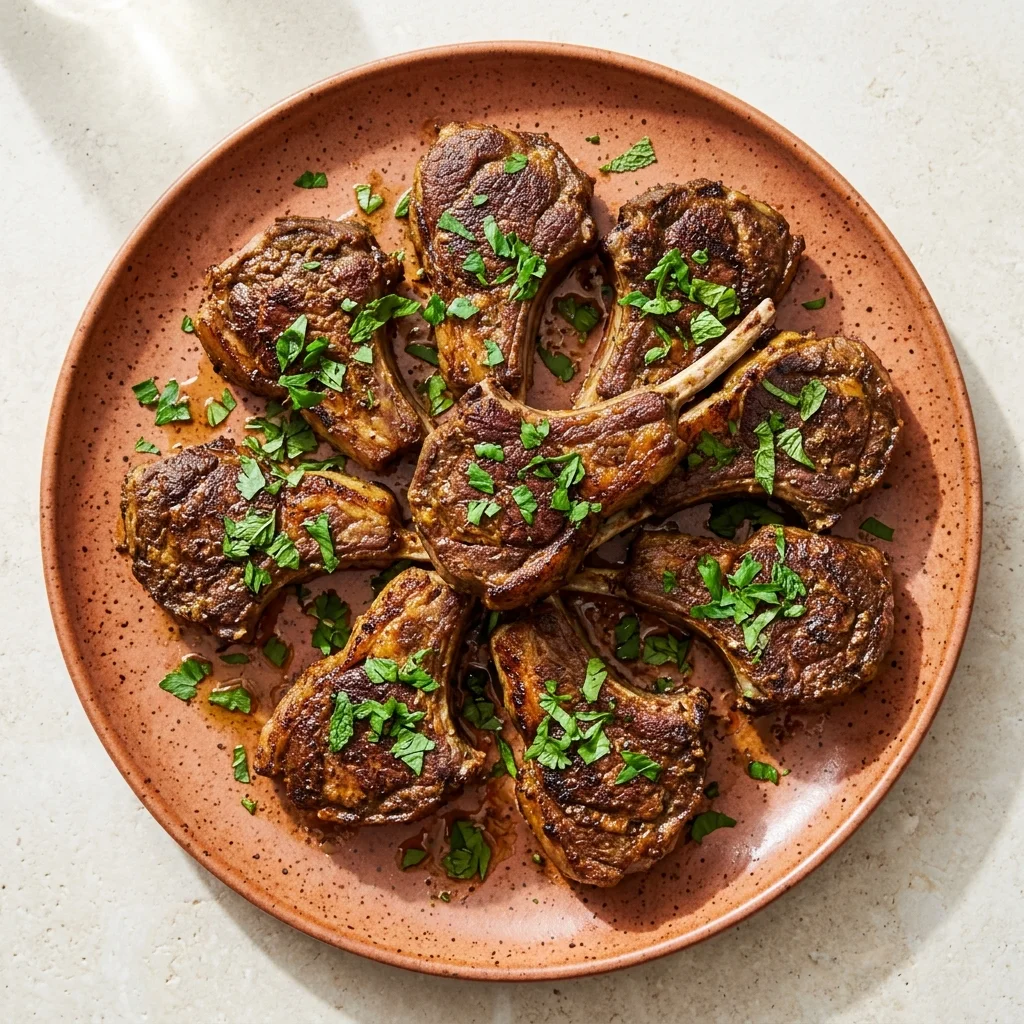 Moroccan Spiced Lamb Chops